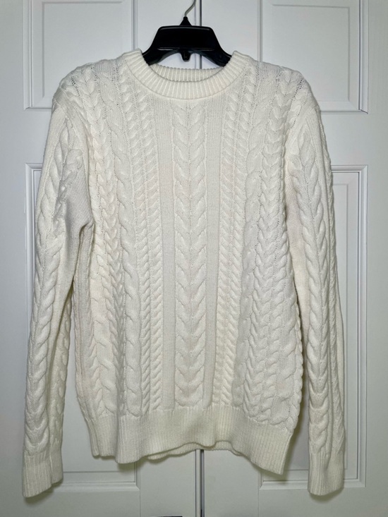 Scotch & Soda Other - Scotch & Soda Monsanto Crewneck Cable Knit Sweater Medium Off-White